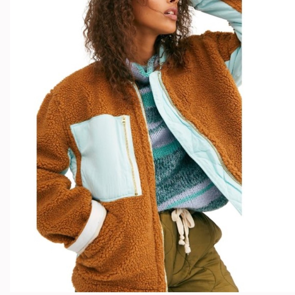 Free People / We The Free Rivington Sherpa Jacket